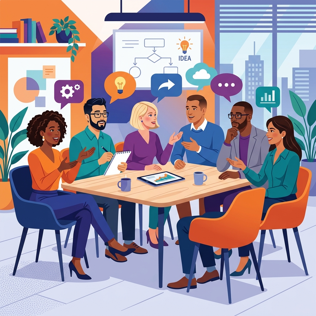Social Scout Illustration